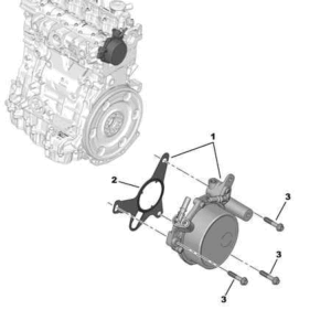 PSA 96 741 922 80 - BRAKE VACUUM PUMP