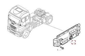 Iveco 5801707095 Module ECU de châssis arrière