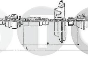 STC T480601 - Câble d'accélération