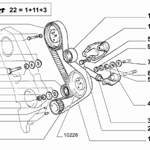 IVECO 4279745 - ADJUSTABLE TIGHTENER