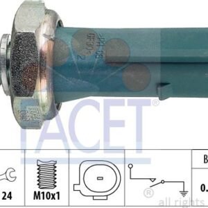 FACET 7.0196 - Capteur, pression d'huile