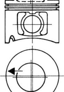 Kolbenschmidt 93484602 - Piston