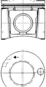 Kolbenschmidt 93231600 - Piston